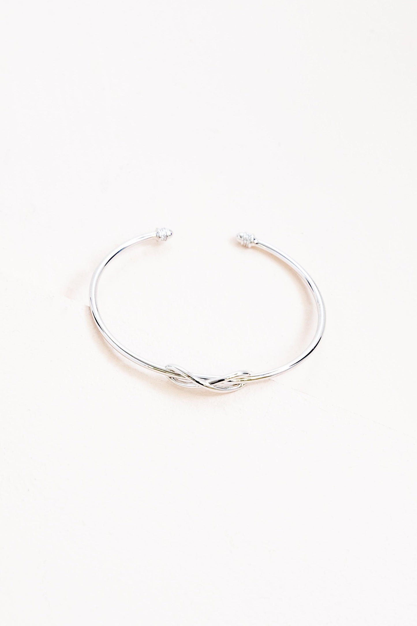 Infinity Cuff Bracelet (sterl.)