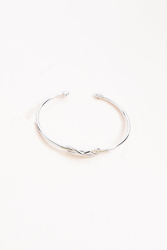Infinity Cuff Bracelet (sterl.)