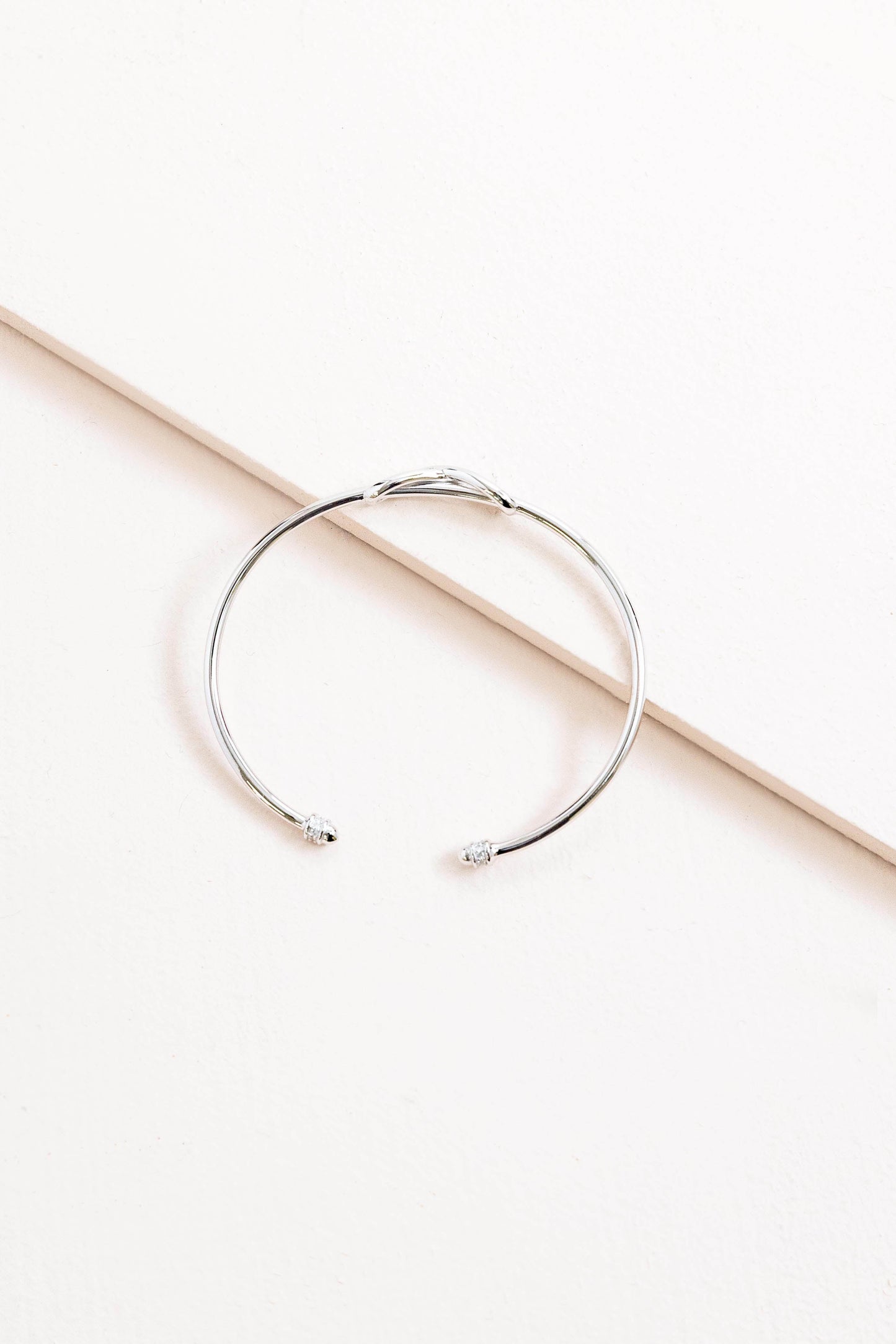Infinity Cuff Bracelet (sterl.)