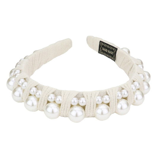 Pearl Embellished Headband