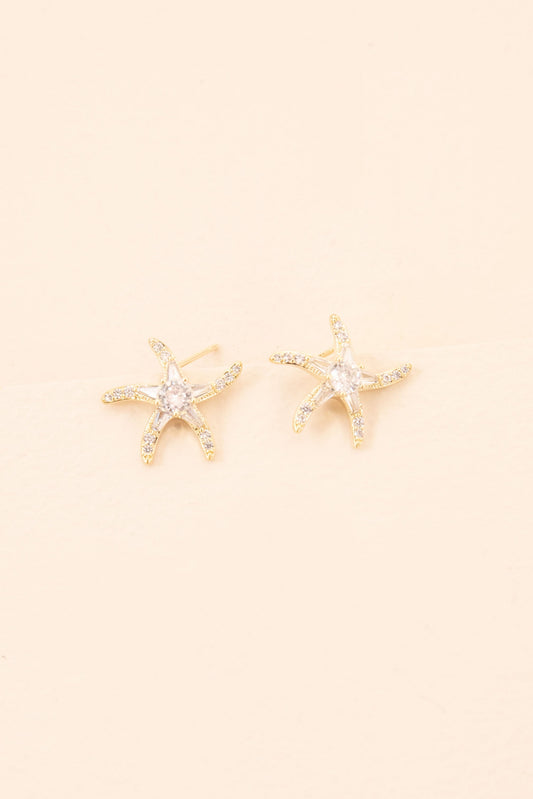 Starfish Stud Earrings