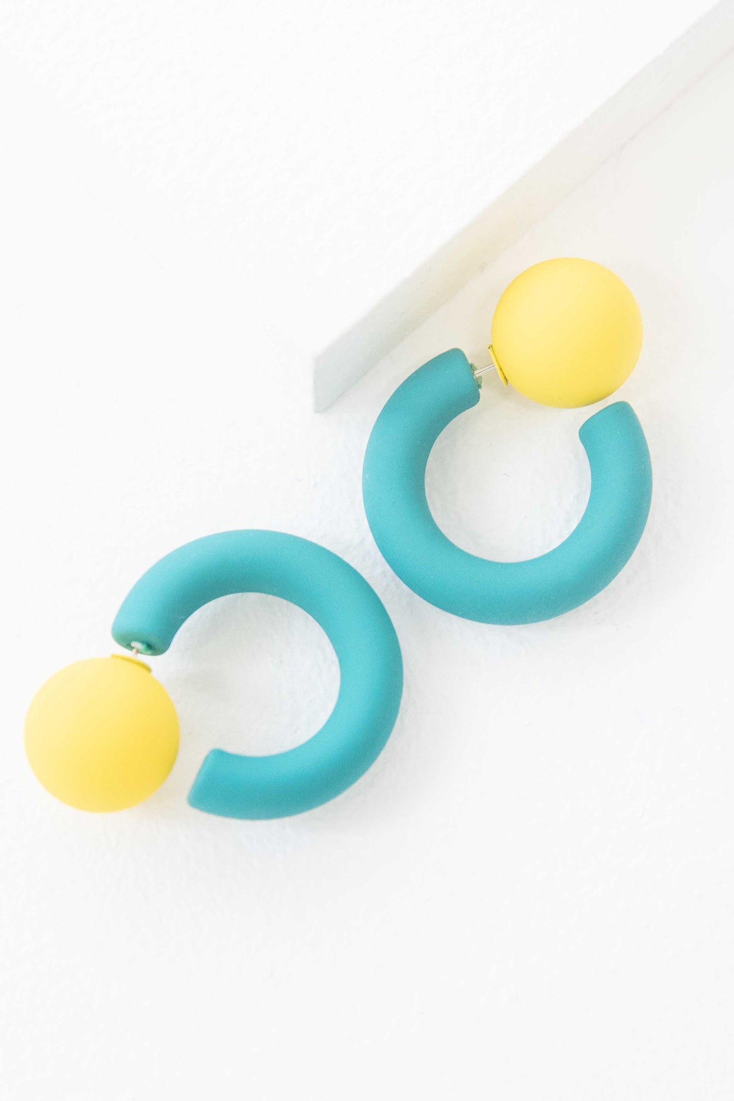 Aerobic Hoop Earrings | Electric