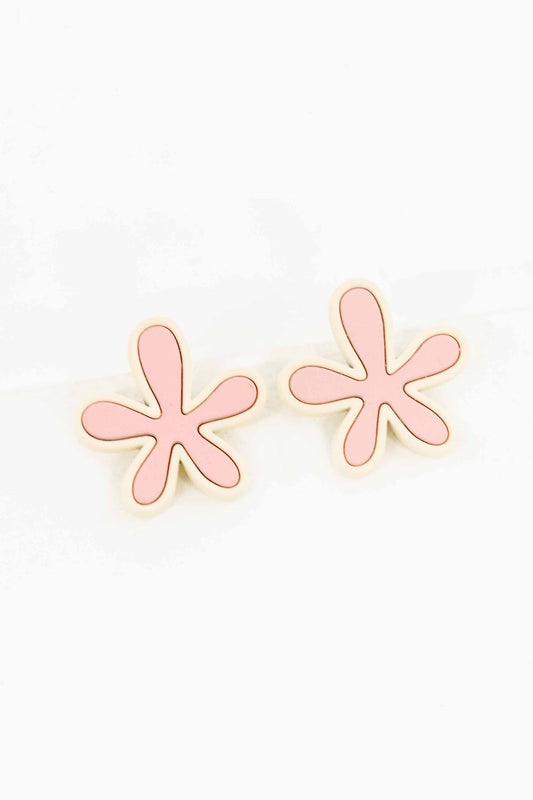 Flower Cloud Earrings | Pink