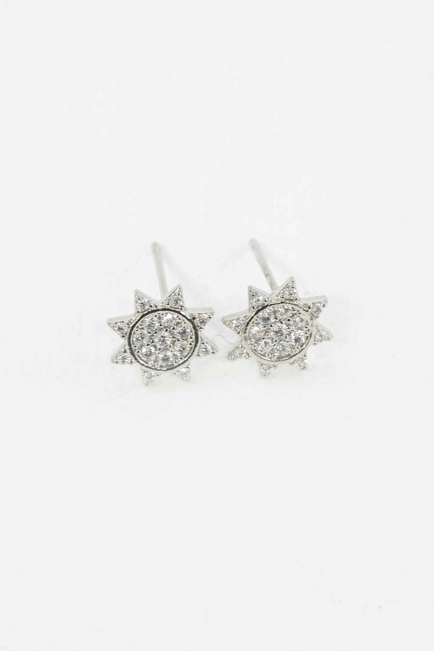 All is Bright Stud Earrings | Silver
