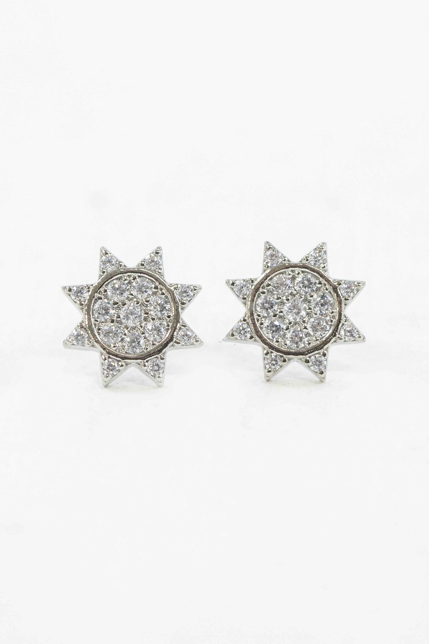All is Bright Stud Earrings | Silver