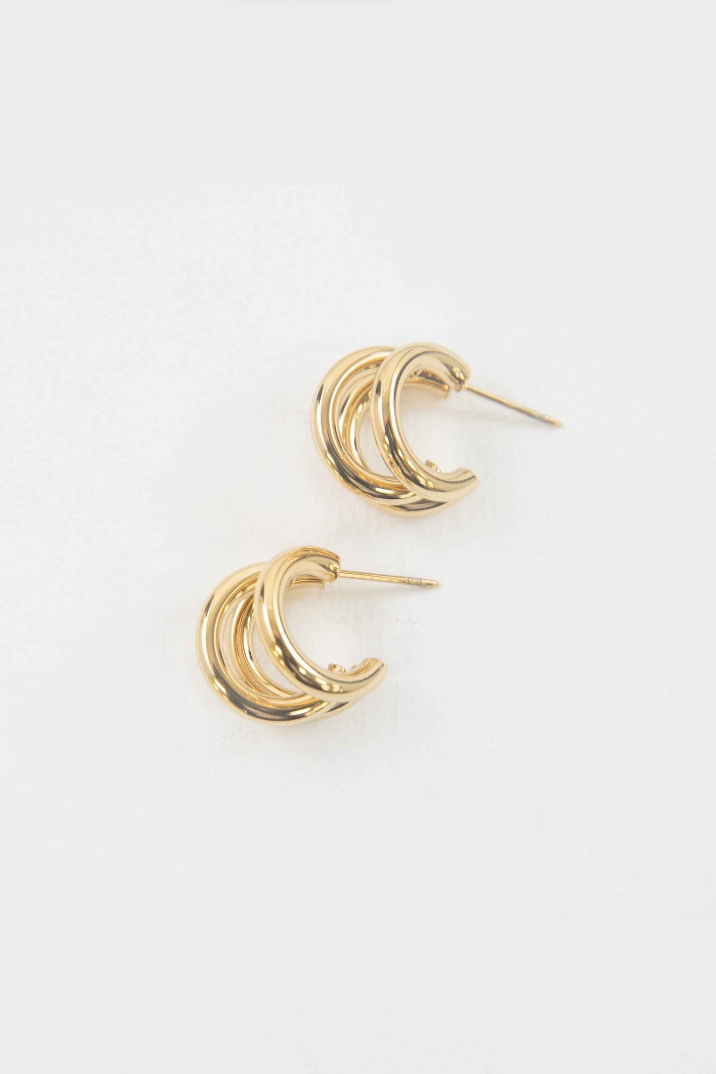 Basic Trio Huggie Hoop Earrings