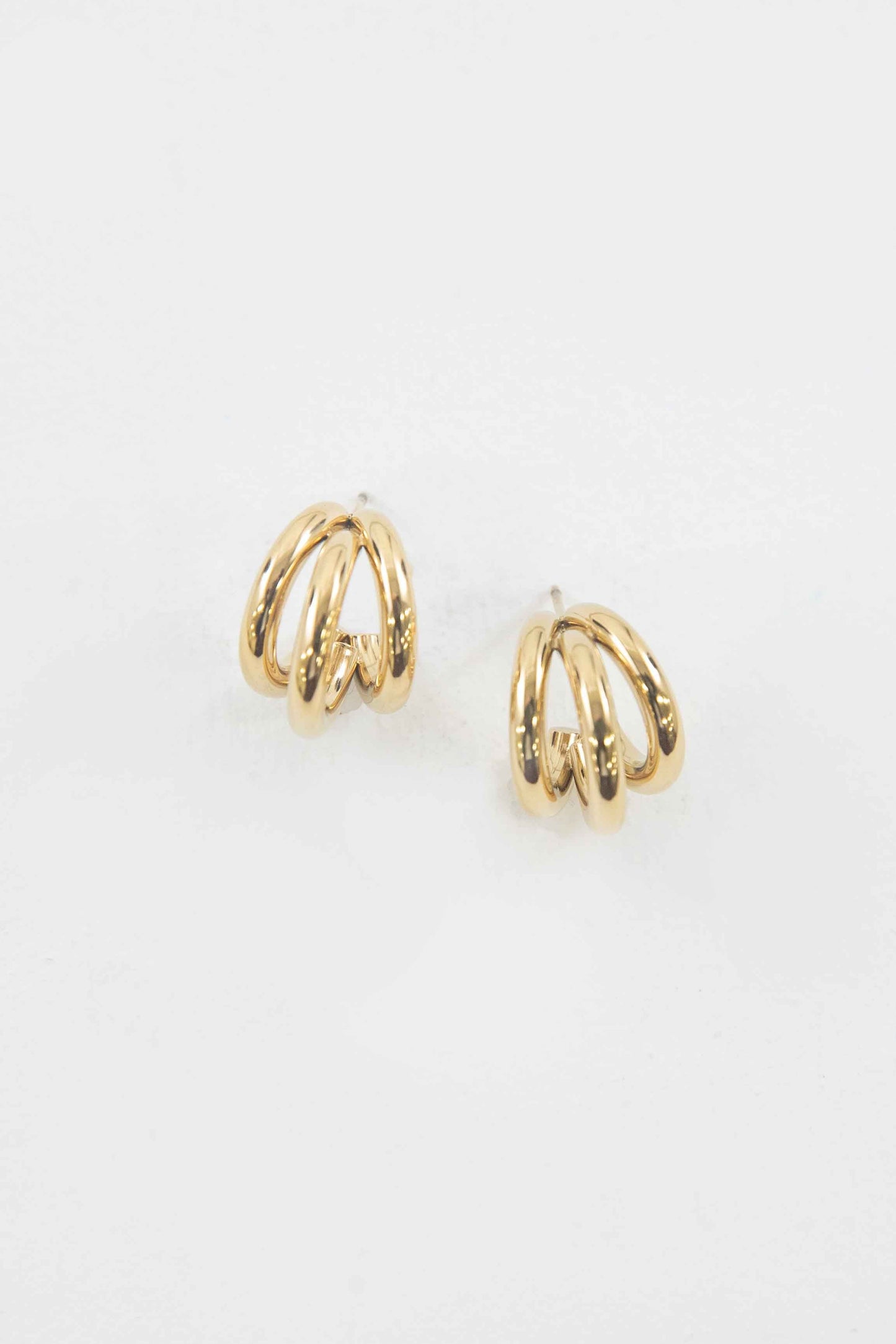 Basic Trio Huggie Hoop Earrings