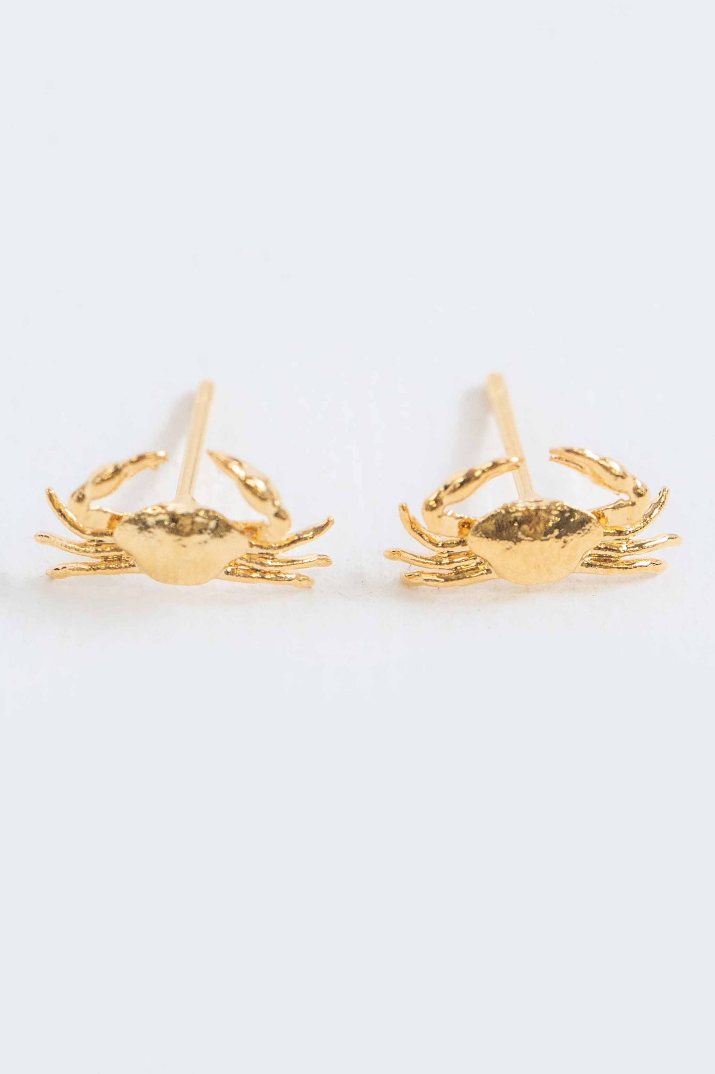Bay Crab Earrings | Gold