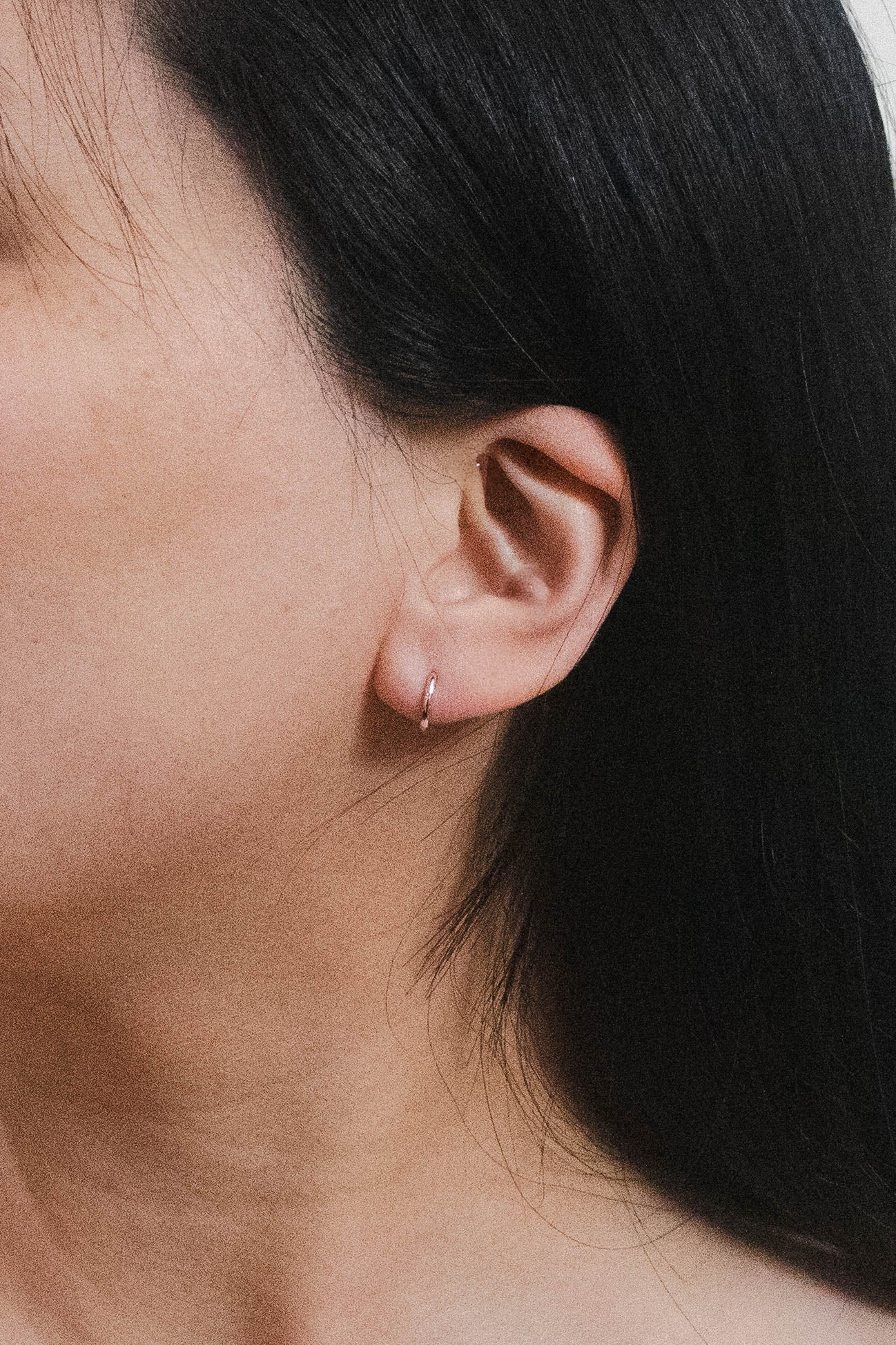Mini Huggie Hoop Earrings | Silver