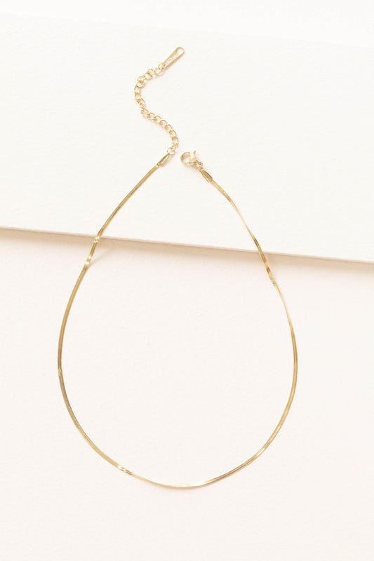 Snake Chain Choker Necklace