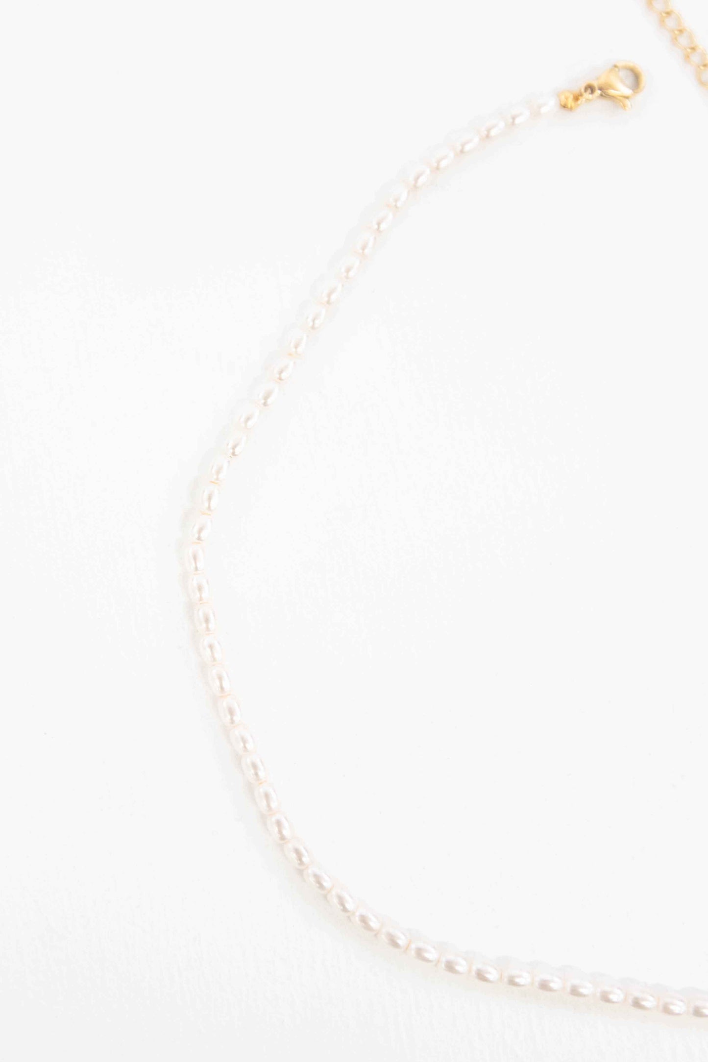 Pearl Strand Choker Necklace