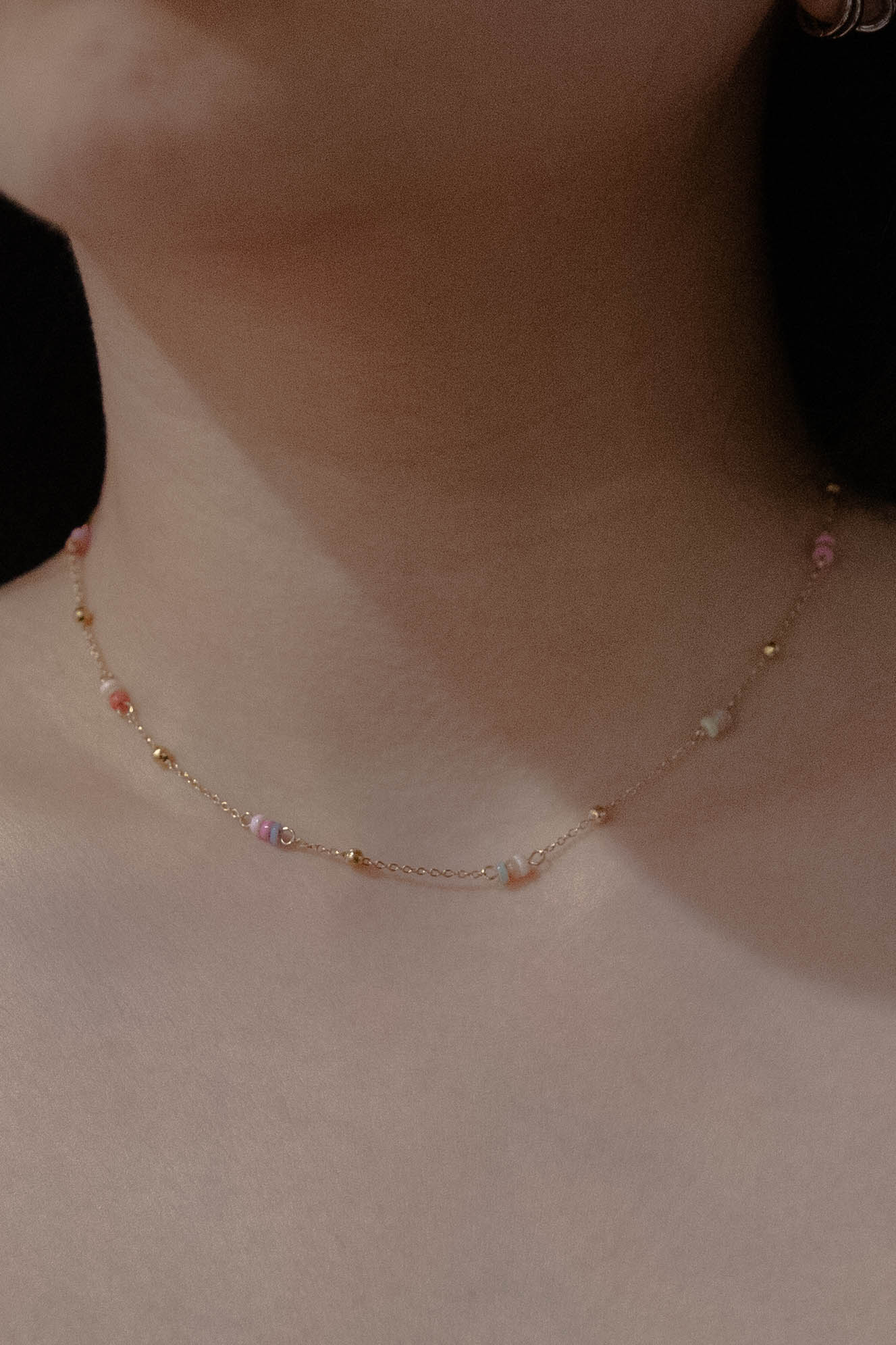 Pebble Bead Necklace
