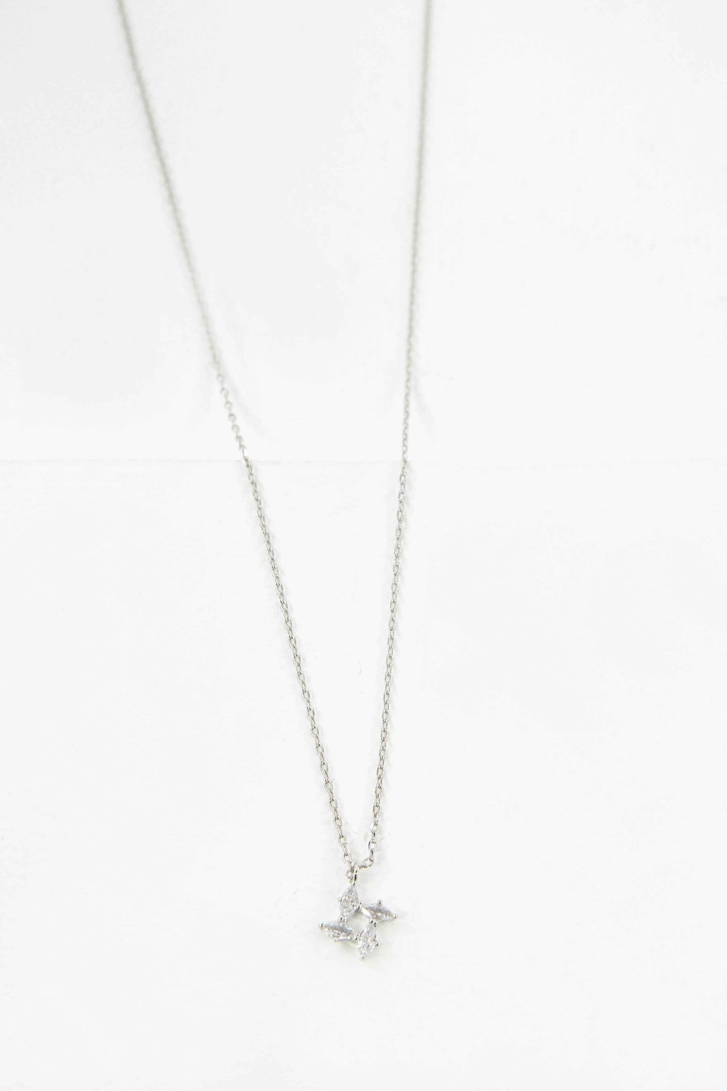 Windmill Charm Necklace | Silver