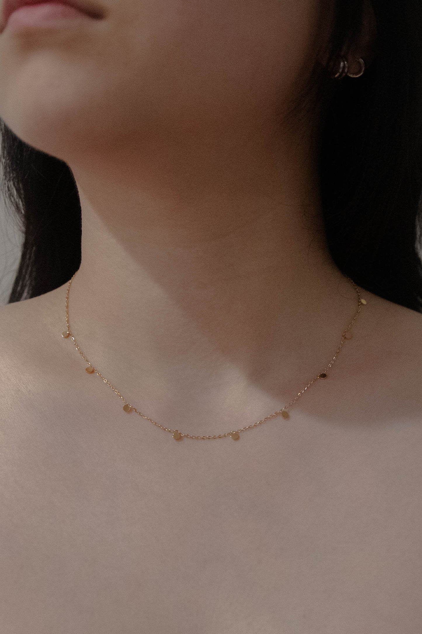 Dot Charm Necklace