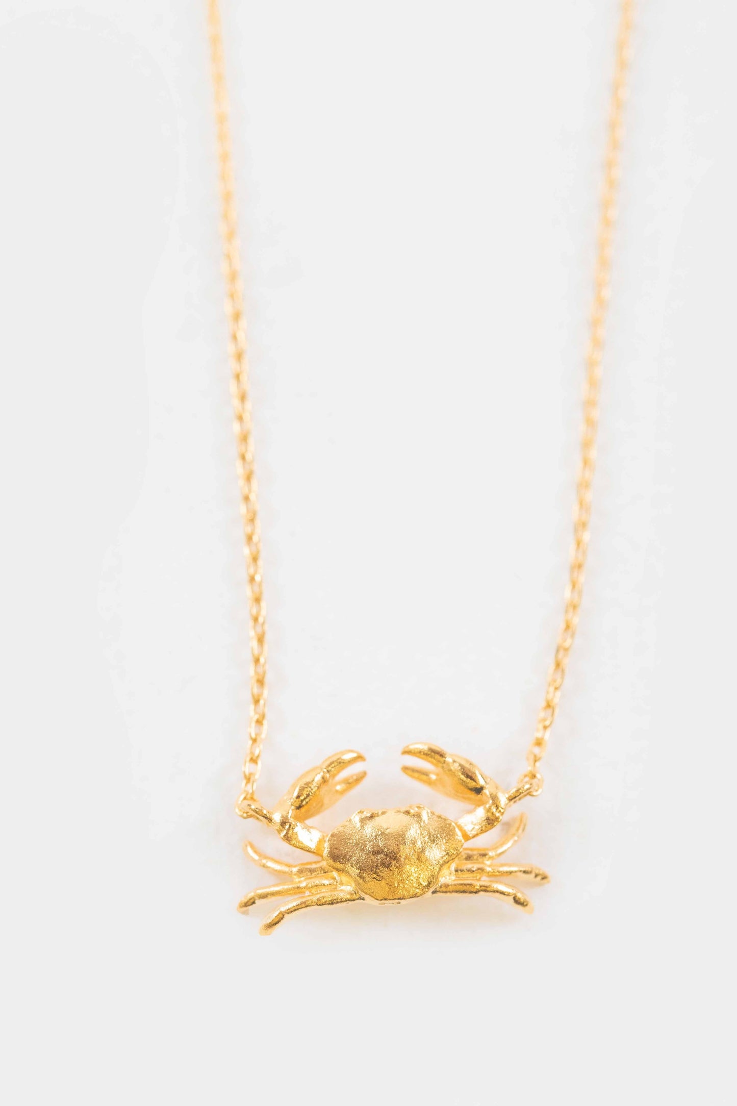 Bay Crab Necklace | Gold