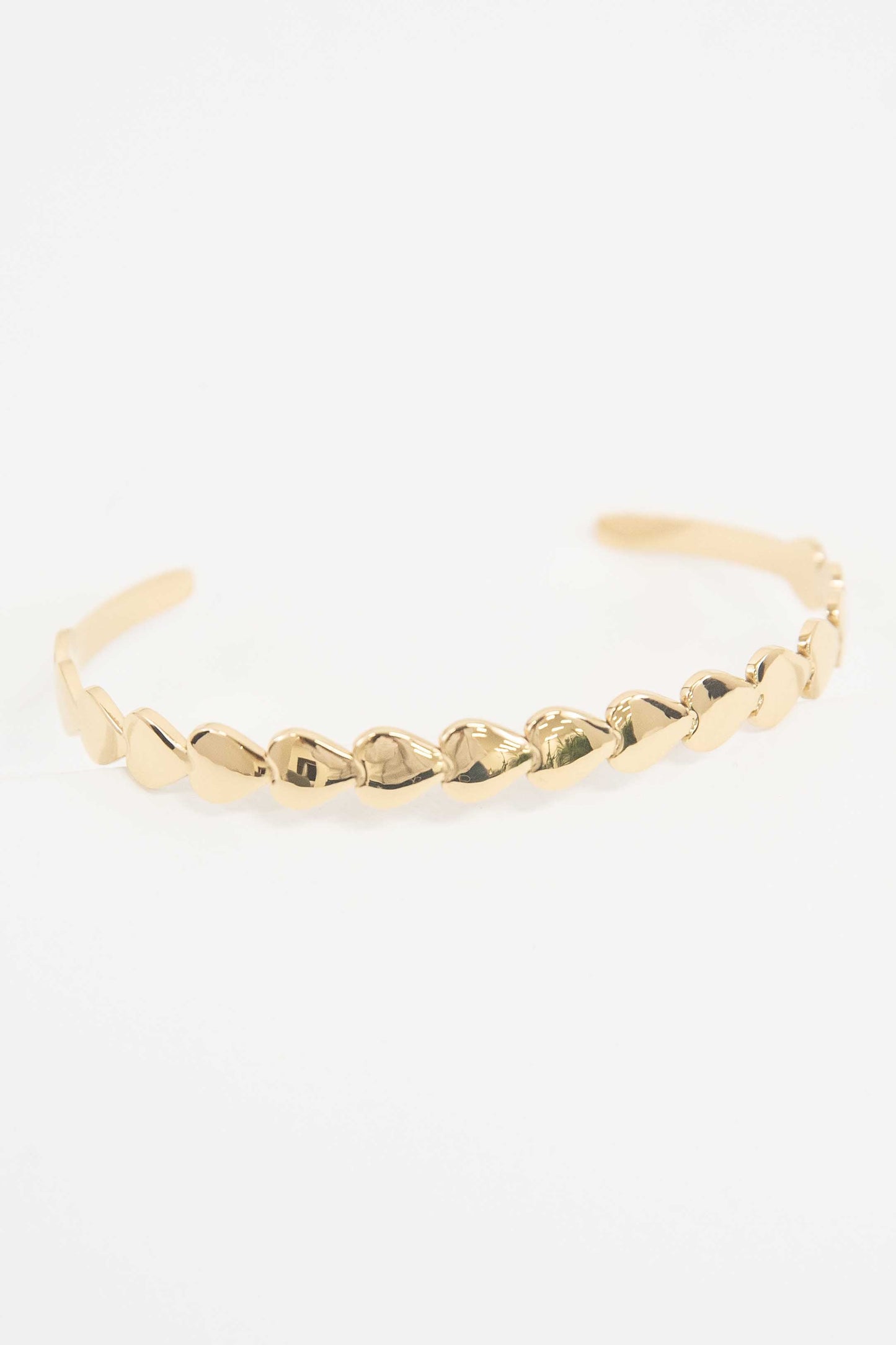 Spades Cuff Bracelet | Gold