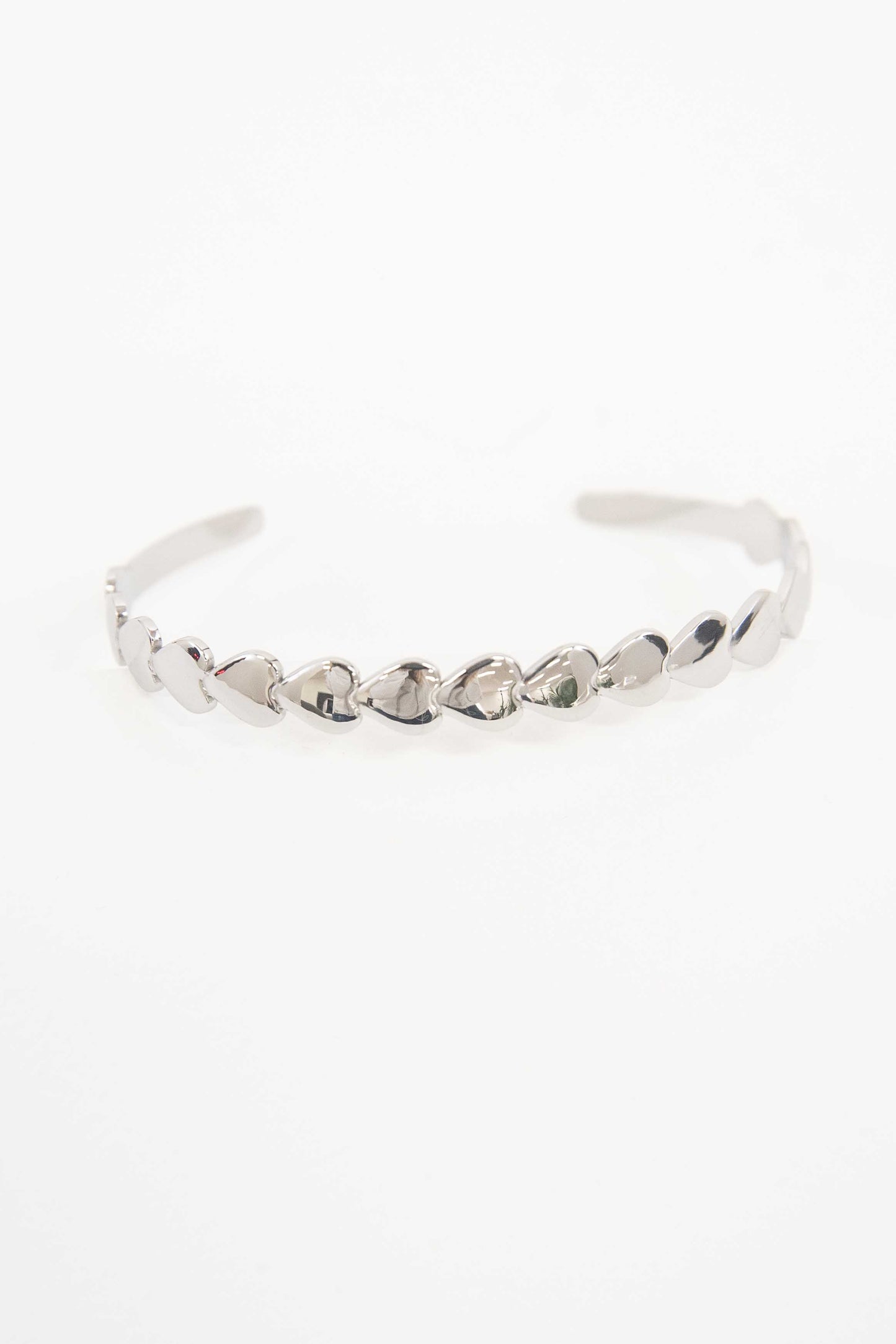 Spades Cuff Bracelet | Silver