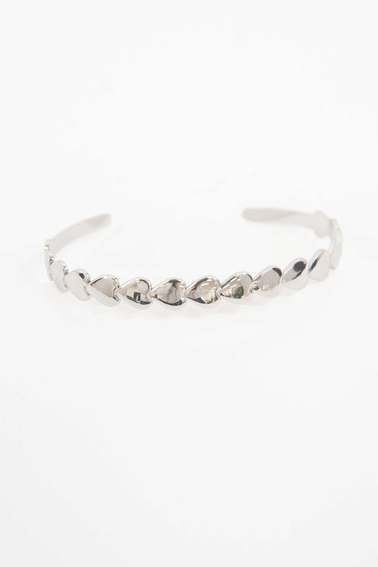 Spades Cuff Bracelet | Silver