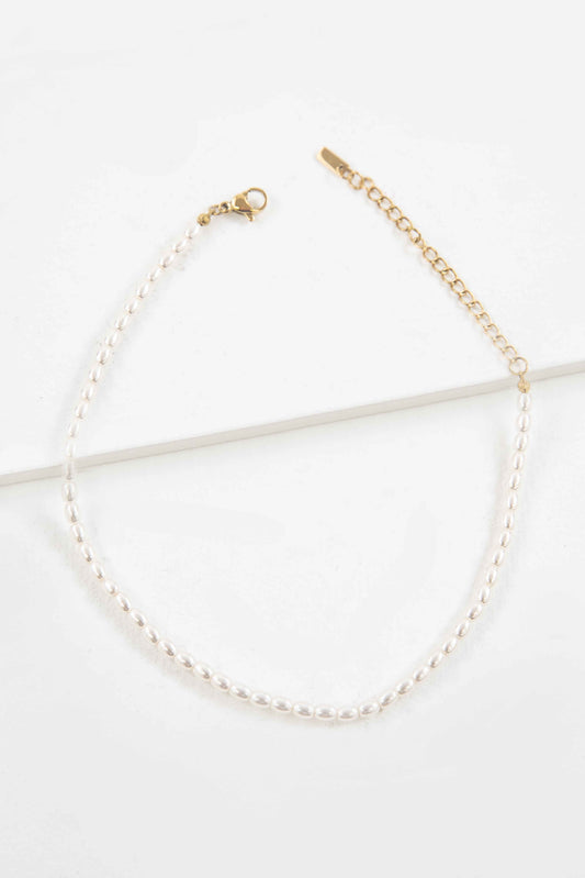 Pearl Strand Anklet