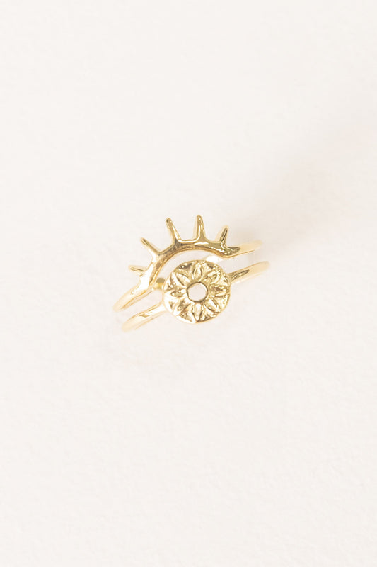 Eye of the Beholder Adjustable Ring