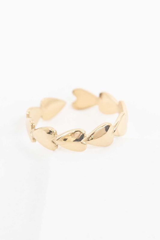 Spades Adjustable Ring