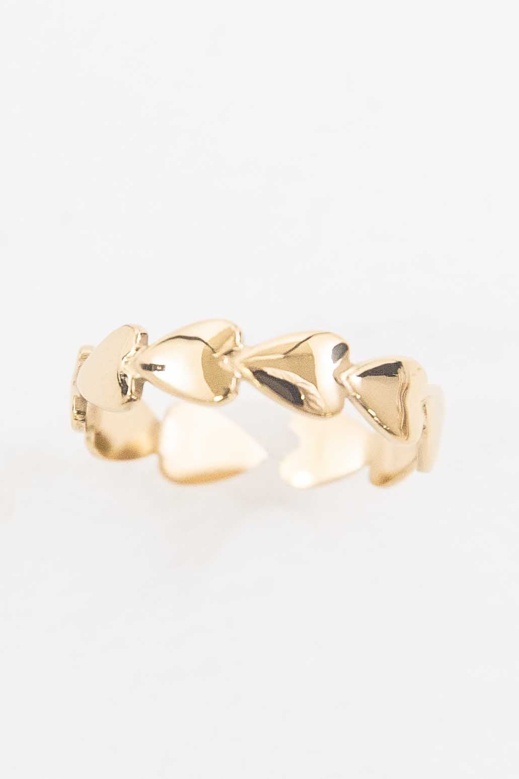 Spades Adjustable Ring