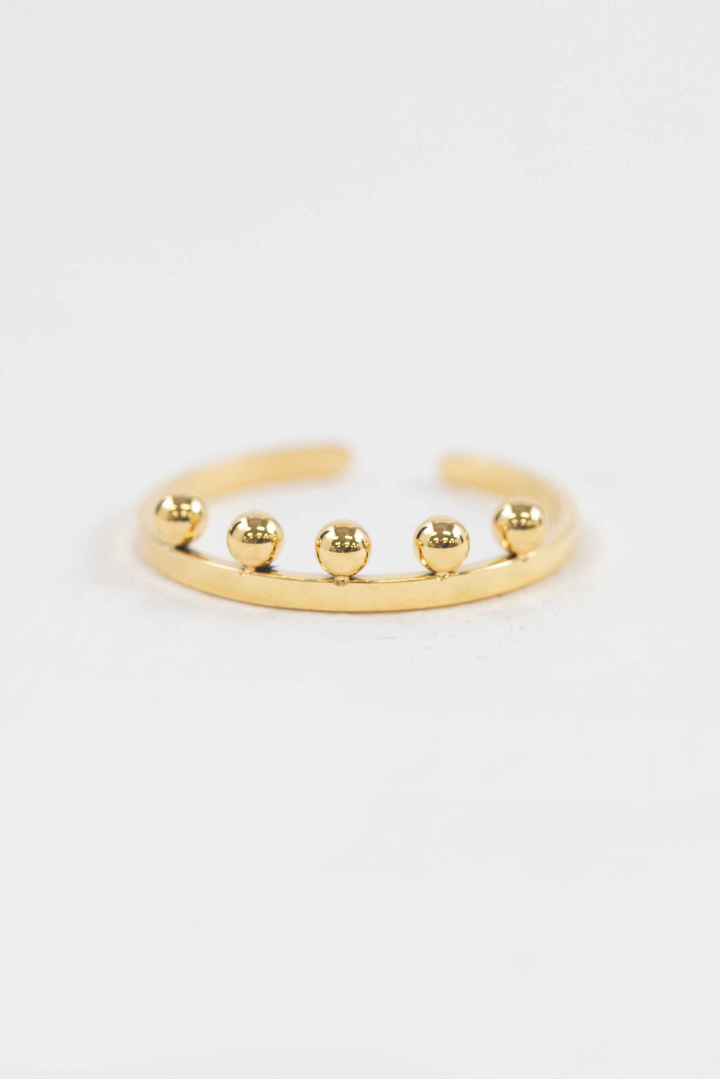 Bump Adjustable Ring | Gold
