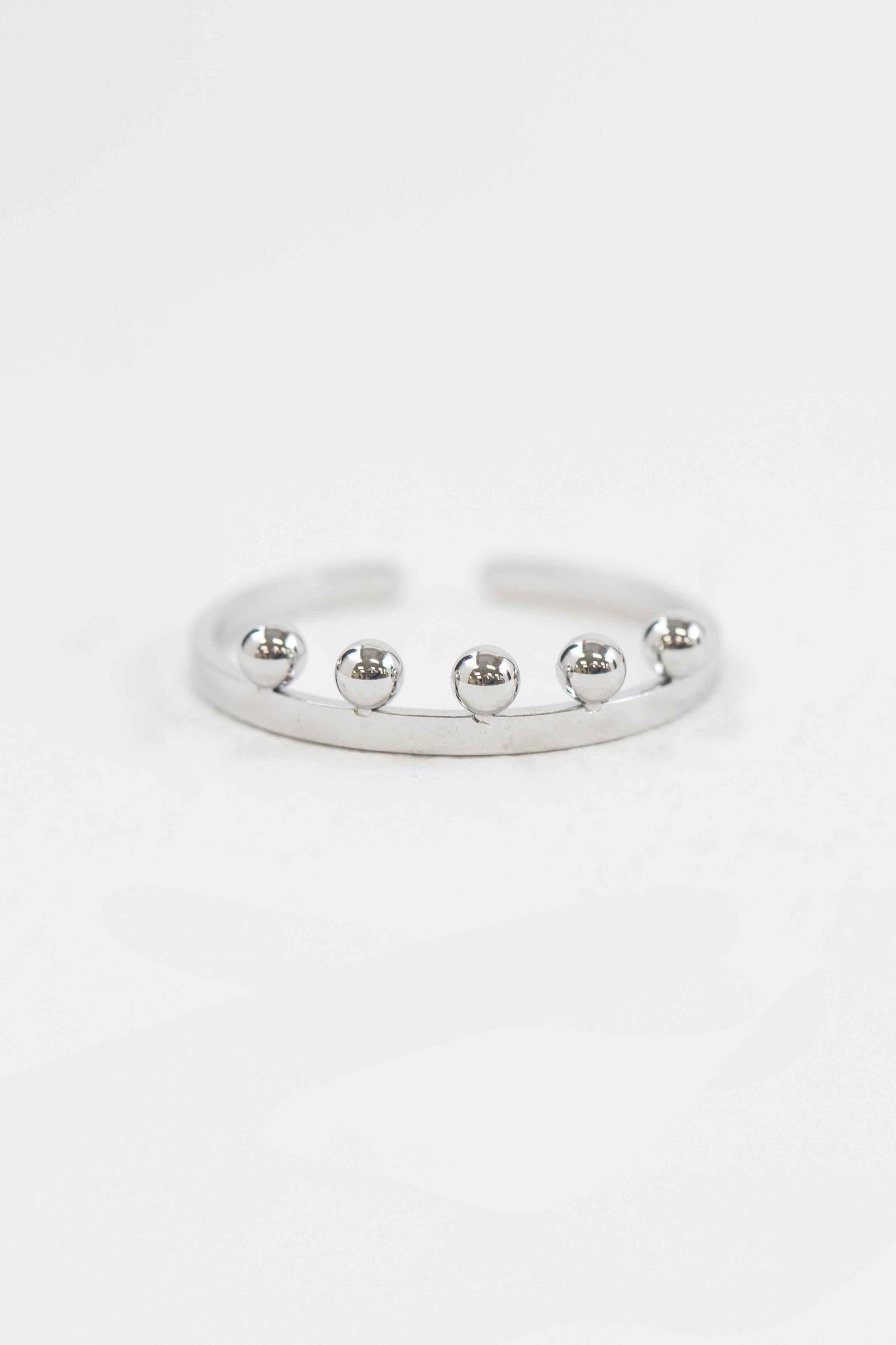 Bump Adjustable Ring | Silver