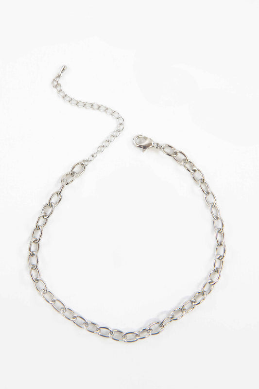 Base Chain Bracelet | Silver