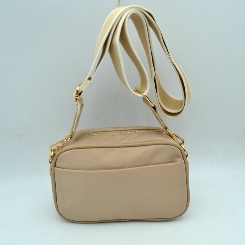 Compact Crossbody Camera Bag with Wide Shoulder Strap