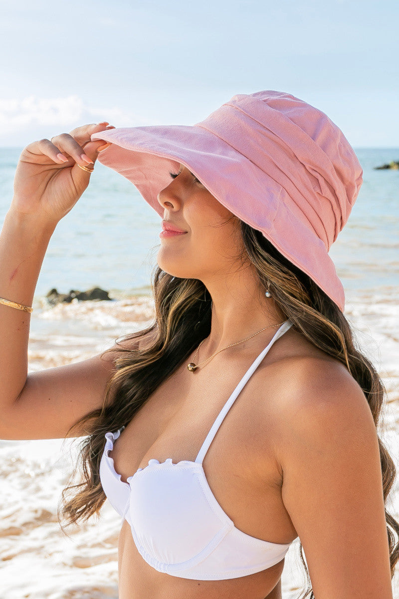 Tie Back Bucket Sunhat
