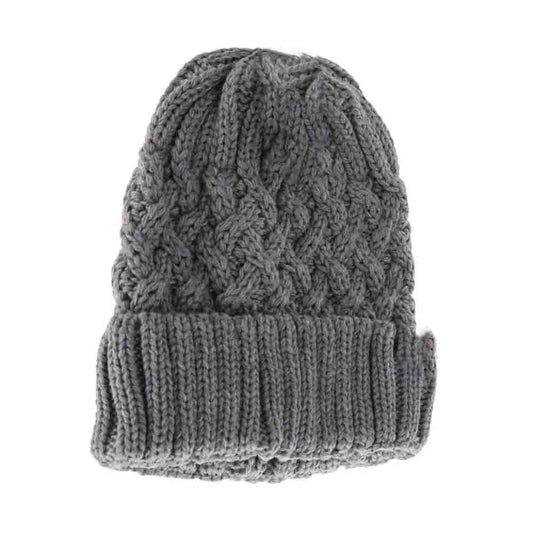 Lattice Knit Cuff C.C Beanie