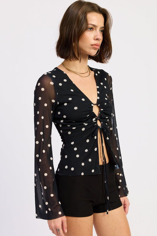 Veronica Mesh Top