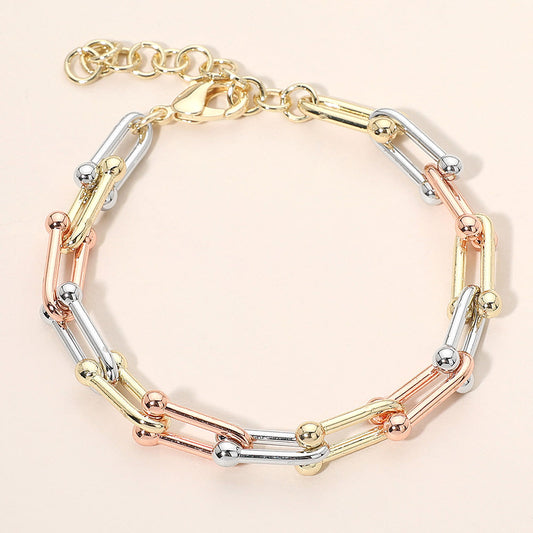 Industrial Link Chain Bracelet