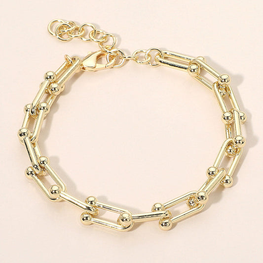 Industrial Link Chain Bracelet