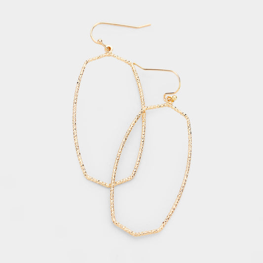 Open Metal Earrings