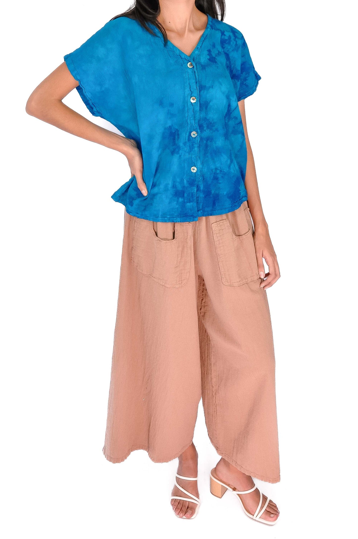 Constance Top -100% Cotton Gauze -  New Colors!