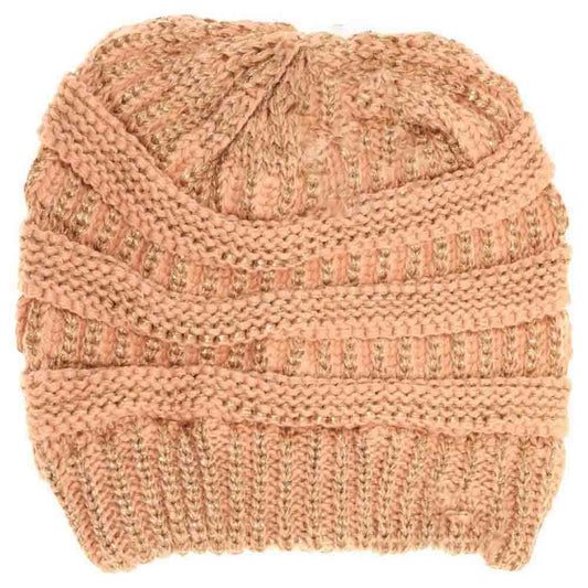 Metallic C.C Beanies