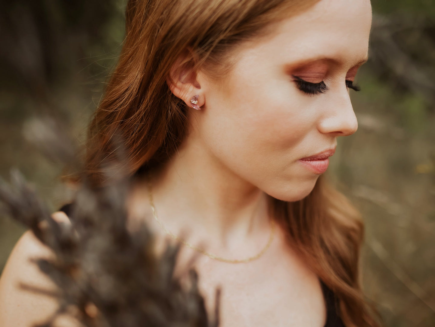 Moonbeam & Stardust Studs - Amethyst
