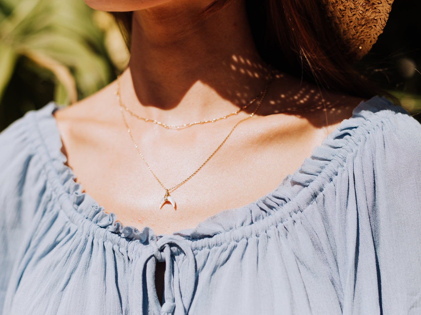Moonbeam Necklace - ( Multiple Colors Available )  As Seen On Chambers