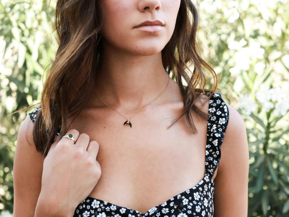 Moonbeam Necklace - ( Multiple Colors Available )  As Seen On Chambers