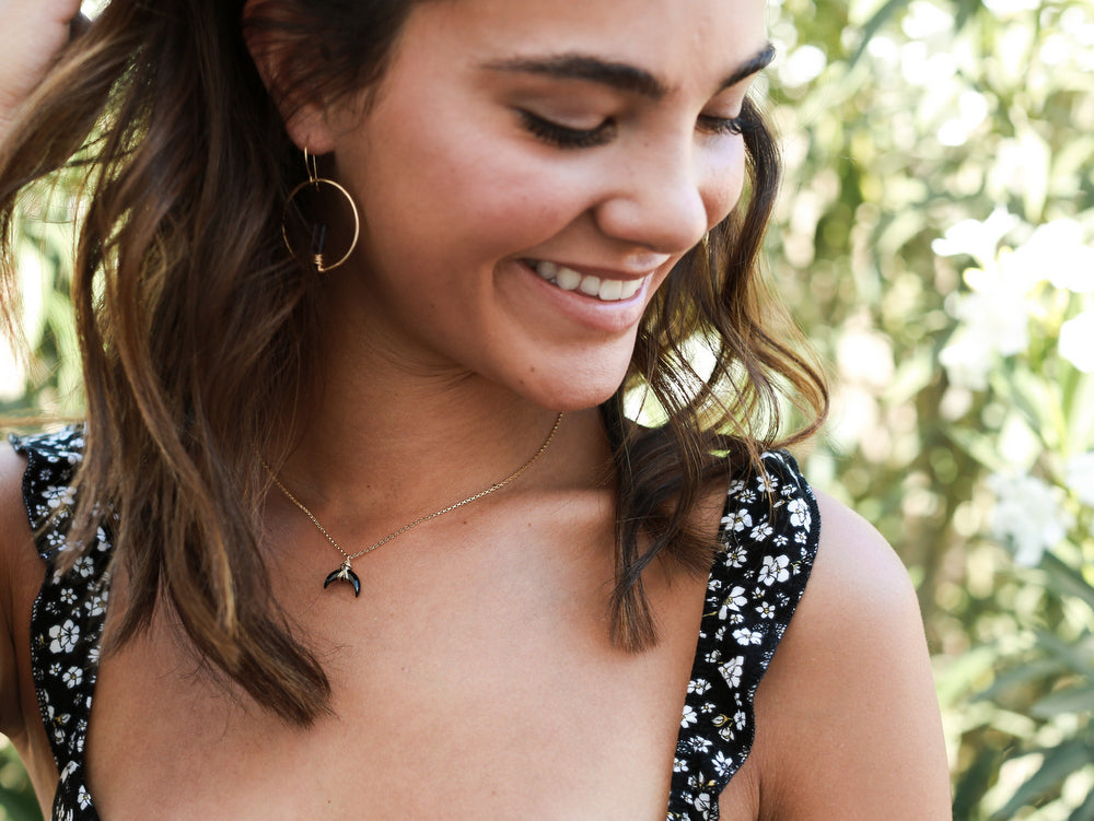Moonbeam Necklace - ( Multiple Colors Available )  As Seen On Chambers