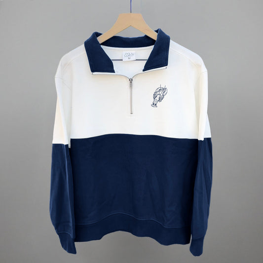 Lobster Doodle (Navy Blue) (Left Chest)