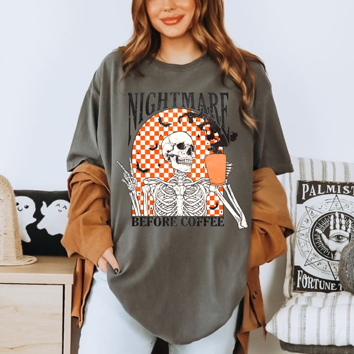 Nightmare Before Coffee T Shirt