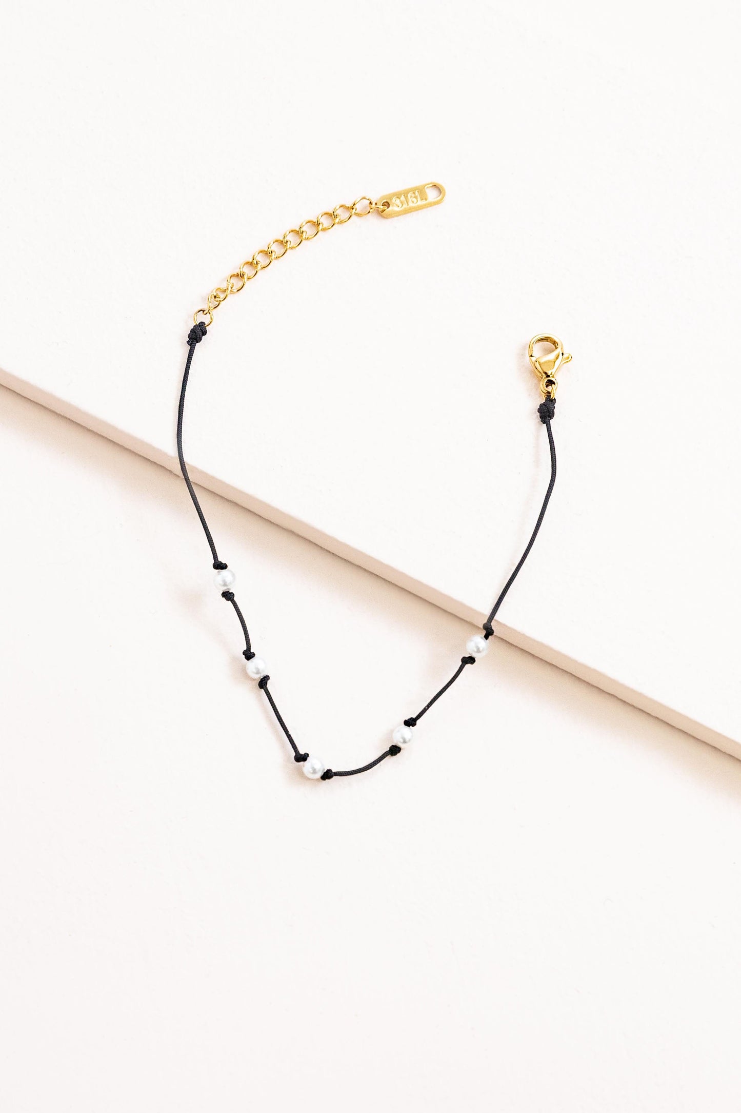 Pearl Cord Bracelet