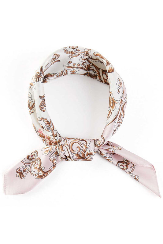 Baroque Pattern Print Bandana Scarf