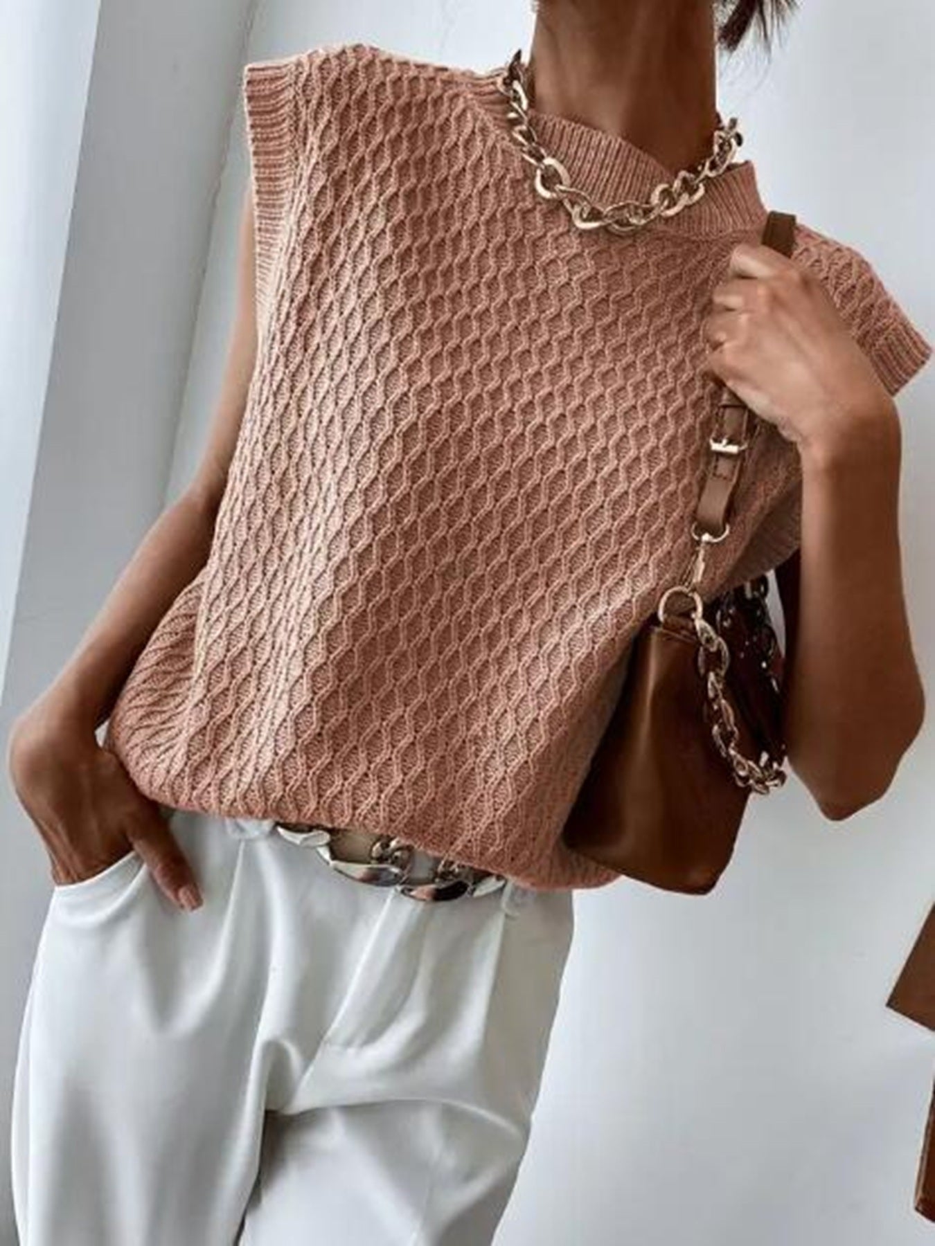 Knit Sweater Vest