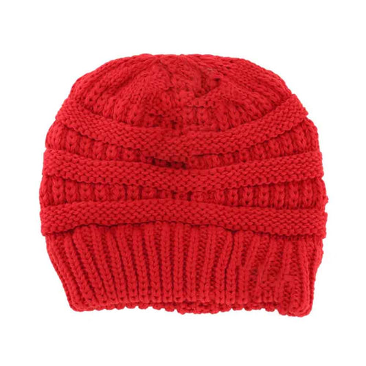 Kids Solid C.C Beanie