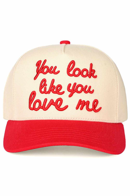 C.C Women's You Look Like Love ME Trucker Cap Hat