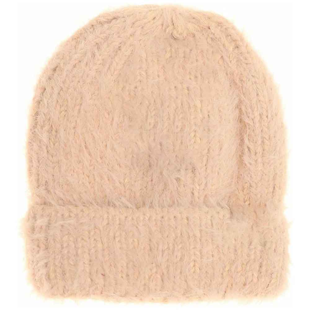 Kids Fuzzy Solid C.C Beanie